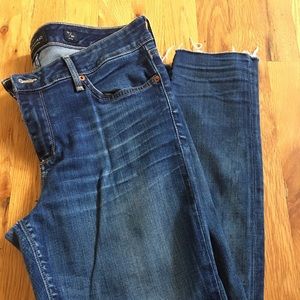 Lucky brand jeans ankle length size 10